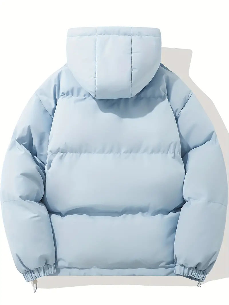 Veste d'hiver doublée avec capuche