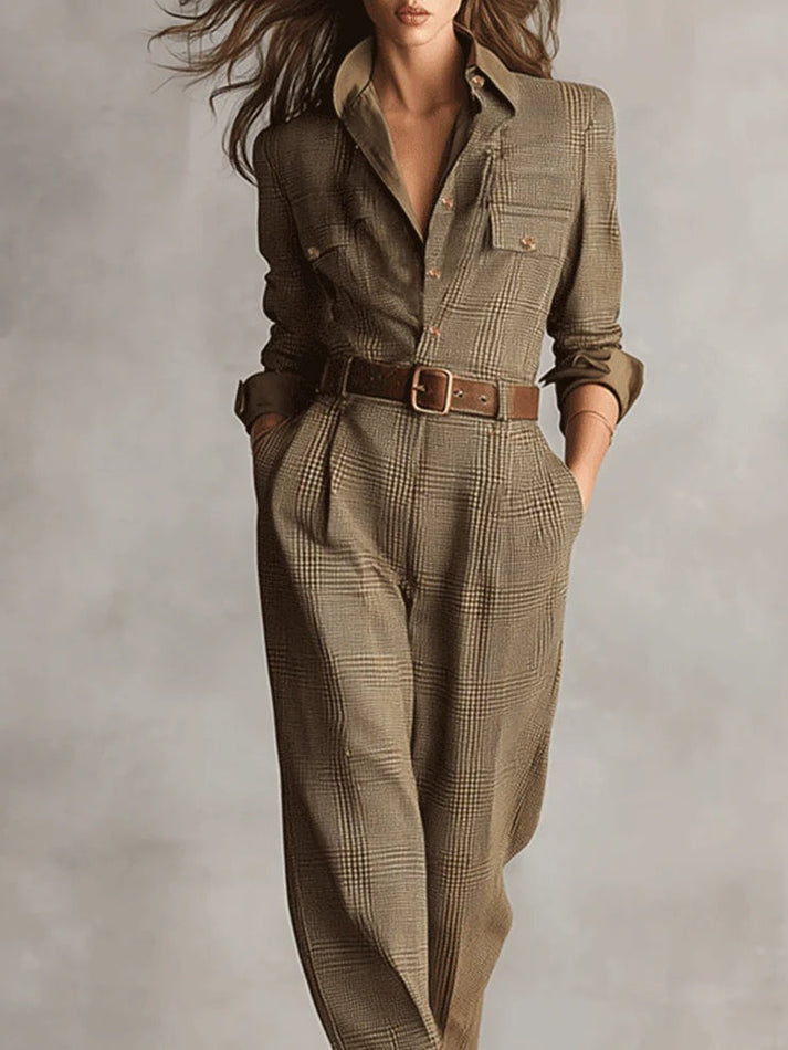 Tuta Eleganza Check Moderna