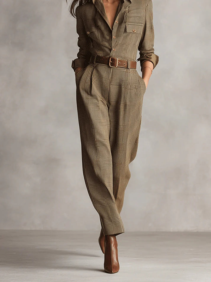 Tuta Eleganza Check Moderna