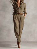 Tuta Eleganza Check Moderna