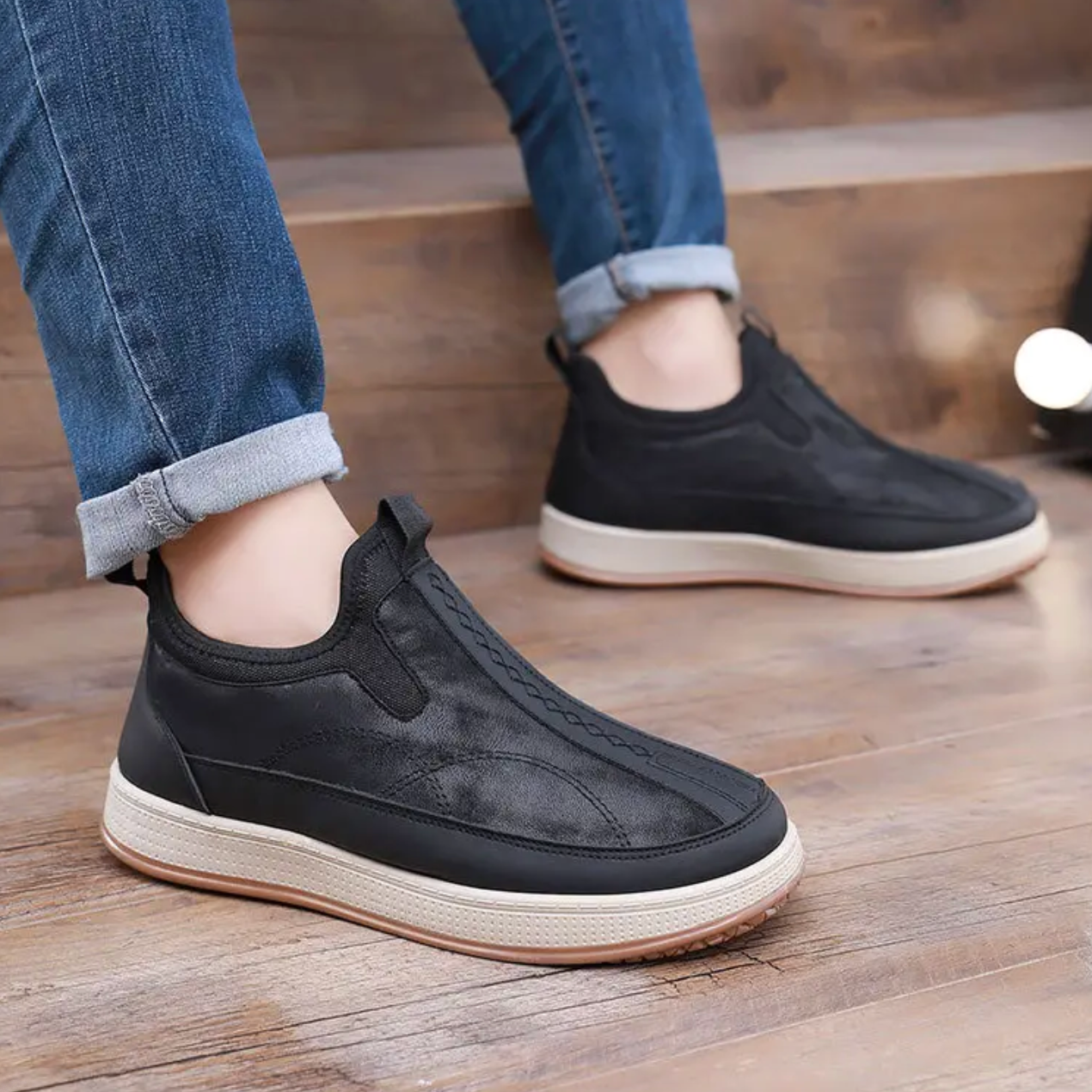 chaussures pour hommes - Le style parfait pour des pieds au chaud cet hiver !