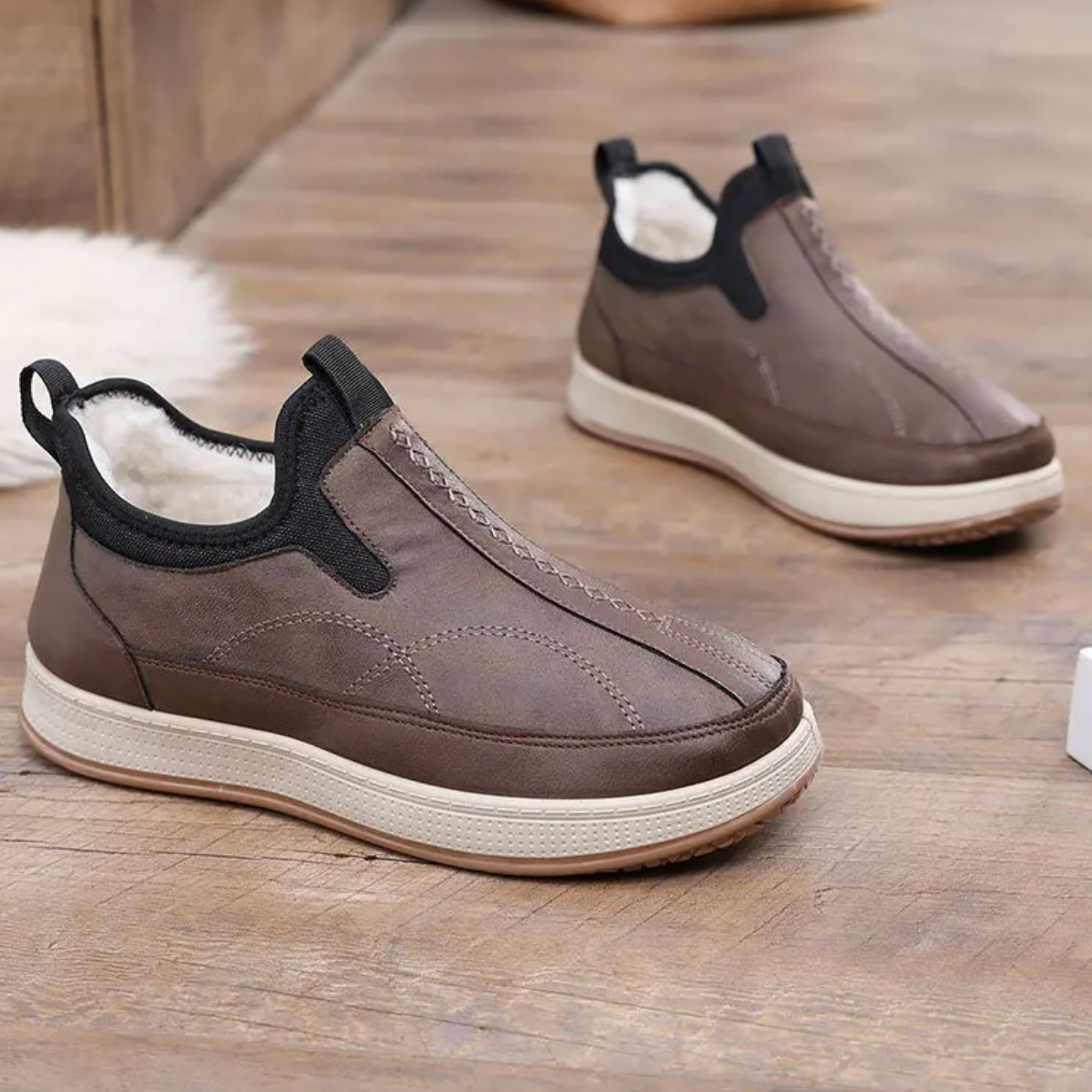 chaussures pour hommes - Le style parfait pour des pieds au chaud cet hiver !